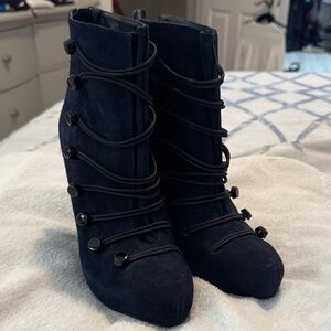Boutique 9 Navy Women's Ankle Boots